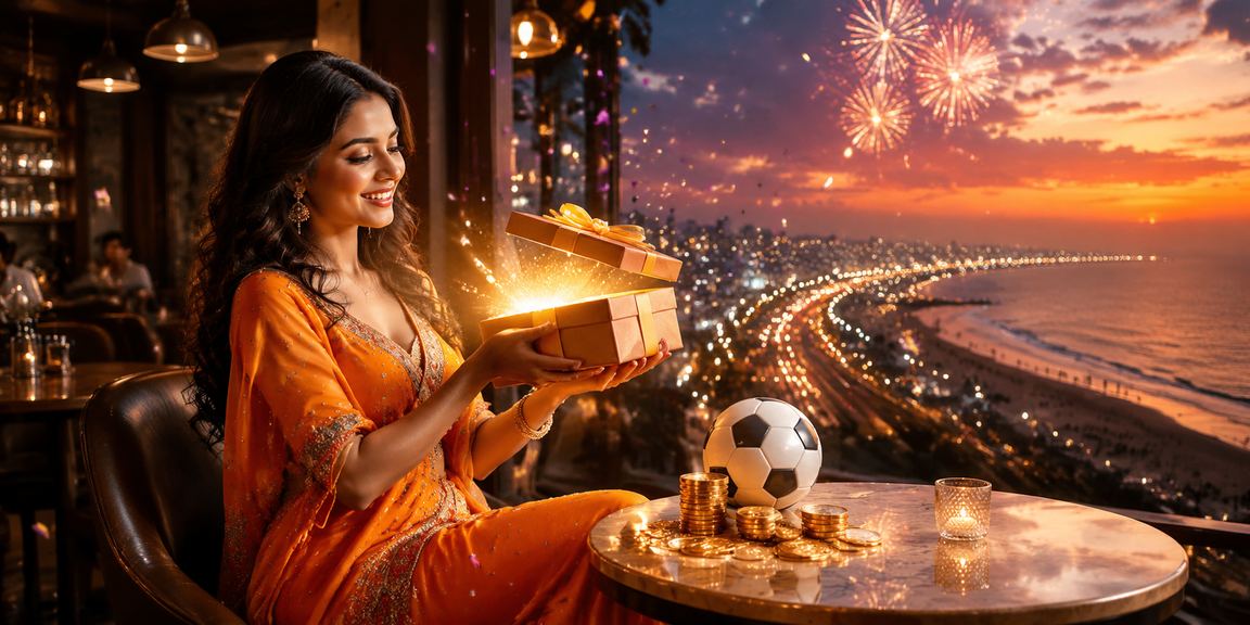 Indian sports fan logging in on laptop